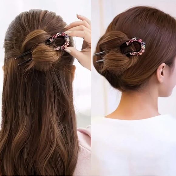 Hair Stick, gold & blue - Picture 9 of 9